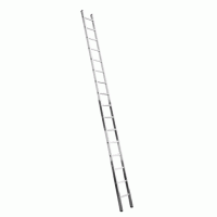 Приставная алюминиевая лестница Алюмет H1 5116 16 ступеней