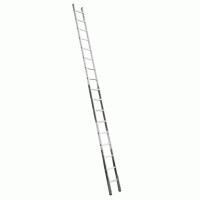 Приставная алюминиевая лестница Алюмет H1 5117 17 ступеней