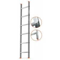 Односекционная приставная лестница Эйфель серии Классик 6 ступеней