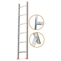 Алюминиевая приставная лестница Эйфель Комфорт-Профи 6 ступеней