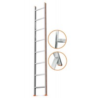 Алюминиевая приставная лестница Эйфель Комфорт-Профи 8 ступеней
