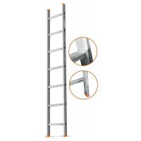Односекционная лестница Эйфель Гранит 7 ступеней
