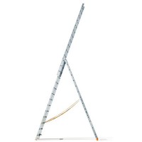 Трехсекционная алюминиевая бытовая лестница Эйфель Классик 3х14 ступеней