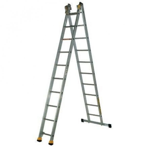 Профессиональная двухсекционная лестница Centaure типа AT2 14 ступеней 420214