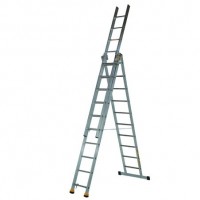 Профессиональная трёхсекционная лестница Centaure 420308 типа AT3 3x8 ступеней 